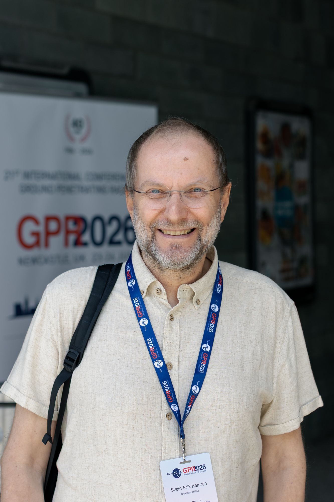 Keynote speaker Svein-Erik Hamran of the University of Oslo